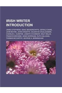 Irish Writer Introduction