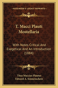 T. Macci Plauti Mostellaria