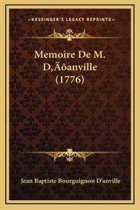 Memoire De M. D'anville (1776)