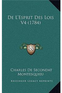 de L'Esprit Des Lois V4 (1784)