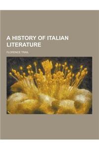 A History of Italian Literature