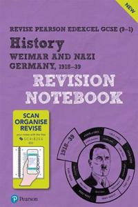 Pearson REVISE Edexcel GCSE (9-1) History Weimar & Nazi Germany Revision Notebook