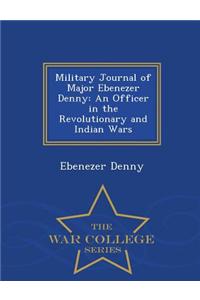 Military Journal of Major Ebenezer Denny