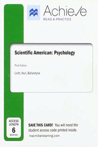 Achieve Read & Practice for Scientific American: Psychology (1-Term Access)