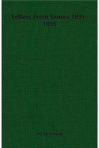 Letters From Samoa 1891-1895