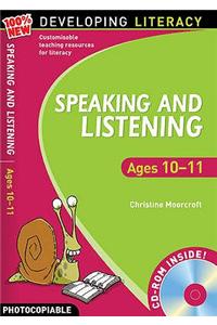 Speaking and Listening: Ages 10-11