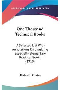 One Thousand Technical Books