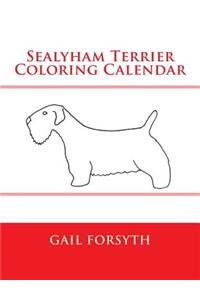 Sealyham Terrier Coloring Calendar