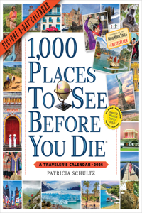 1,000 Places to See Before You Die Picture-A-Day® Wall Calendar 2026