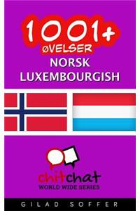 1001+ øvelser norsk - Luxembourgish