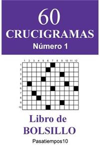 60 Crucigramas Libro de Bolsillo - N. 1