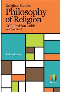Religious Studies Philosophy of Religion OCR Revision Guide New Spec Year 1