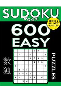 Sudoku Book 600 Easy Puzzles: Sudoku Puzzle Book With Only One Level of Difficulty