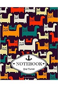 Notebook Cat Pattern