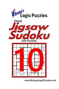 Brainy's Logic Puzzles Hard Jigsaw Sudoku #10