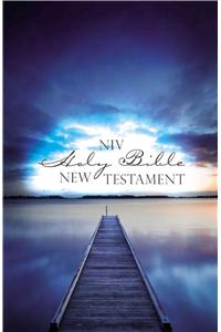 NIV, Outreach New Testament, Paperback, Blue