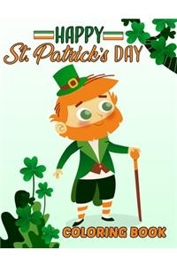 Happy St Patrick's Day Coloring Book