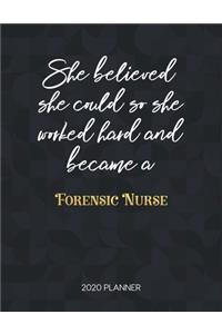 She Believed She Could So She Worked Hard And Became A Forensic Nurse