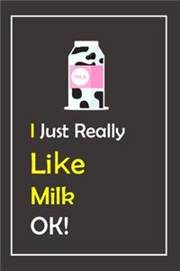 I Just Really Like Milk, OK !