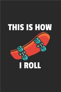 Skateboarden Skateboard Notizbuch