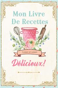 Mon livre de recettes