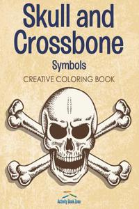 Skull and Crossbone Symbols Coloring Book