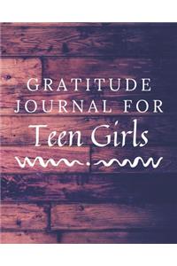 Gratitude Journal For Teen Girls