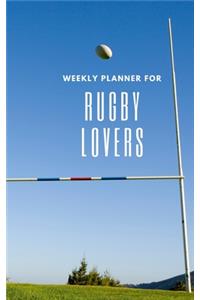 Weekly Planner for Rugby Lovers