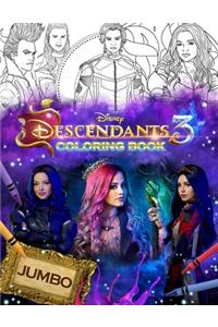 Descendants 3 Coloring Book