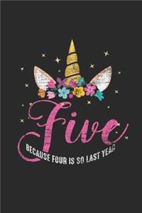 Five Because Four Is So Last Year