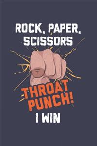 Rock, Paper, Scissors Throat Punch! I Win