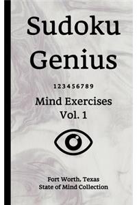 Sudoku Genius Mind Exercises Volume 1