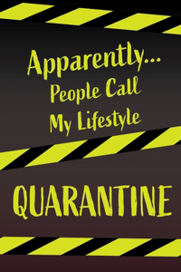 Quarantine Notebook - Blank Lined Pages 6x9