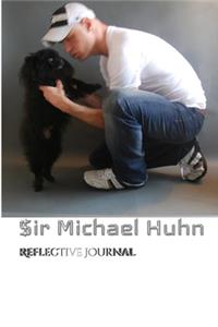 $Iir Michael with Benji dog Pomeraian creative blank journal