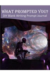 What Prompted You? DIY Blank Writing Prompt Journal