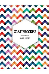Scattergories Score Record