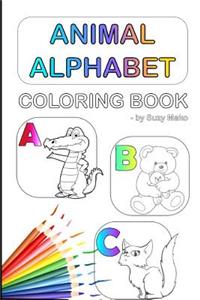 Animal Alphabet - Coloring Book