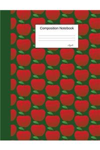 Composition Notebook Apple