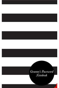 Granny's password notebook