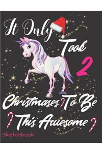 It Only Took 2 Christmases to Be This Awesome Sketchbook