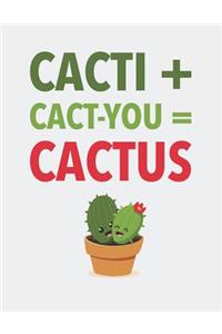 Cacti + Cact-You = Cactus