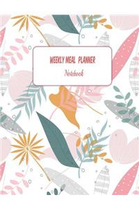 Weekly Meal Planner Notebook
