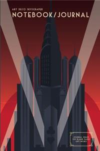 Art Deco Skyscraper - Notebook/Journal