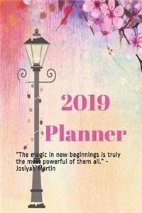 2019 Planner