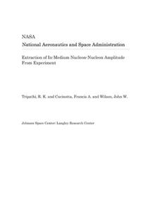 Extraction of In-Medium Nucleon-Nucleon Amplitude from Experiment