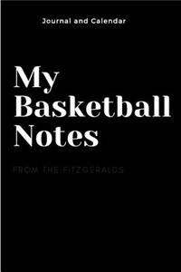 My Basketball Notes