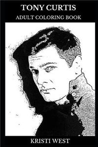 Tony Curtis Adult Coloring Book