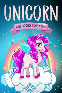 Unicorn Coloring for Kids