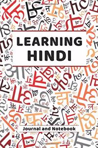 Learning Hindi Journal and Notebook