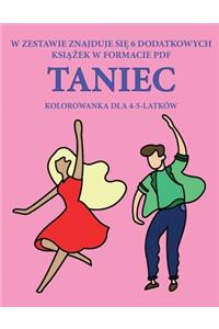 Kolorowanka dla 4-5-latków (Taniec)